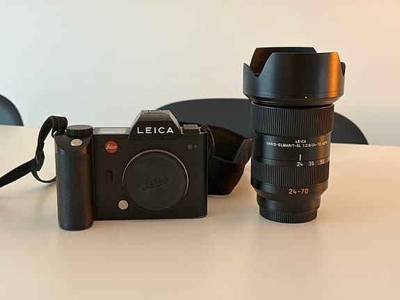 Leica SL typ 601 och vario elmarit 24-70 F2.8