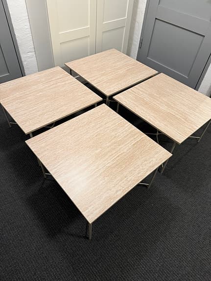 Fyra loungebord/soffbord