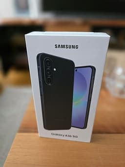 Samsung Galaxy A36 5G mobiltelefon 128 GB svart