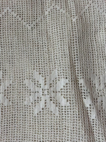 Handvirkade gardiner /kappa