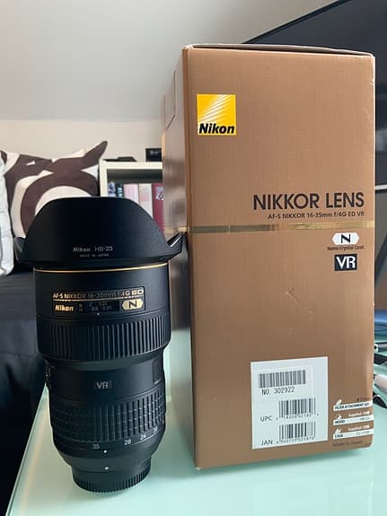 Nikon 16-35/4 i mycket bra skick