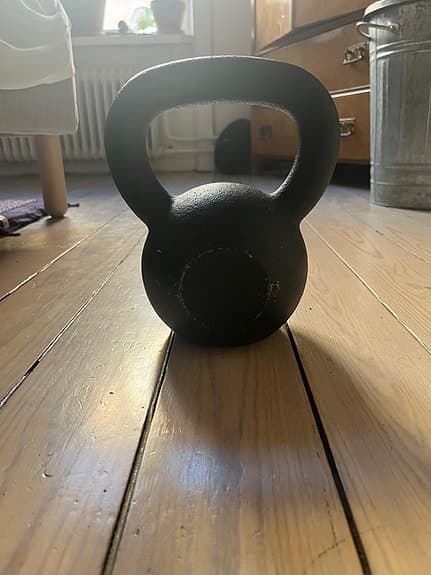 Kettlebell svart 16 kg