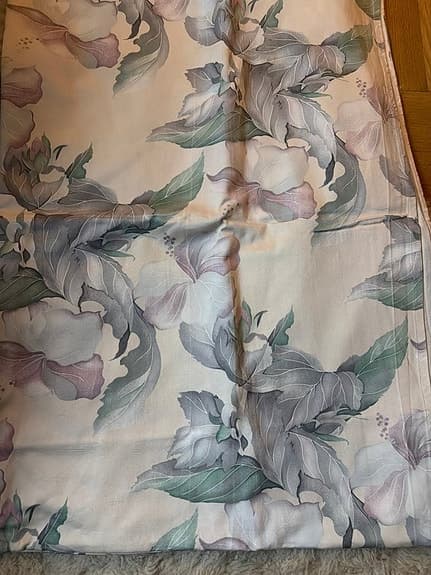 Engelsk design tyg Vintage Blomstermotiv