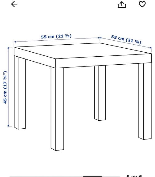 Säng eller soffBord