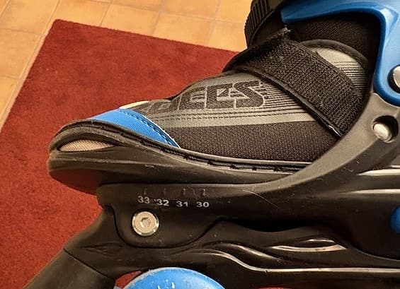 Justerbara rullskridskor strl 30-33 - Roces Quaddy