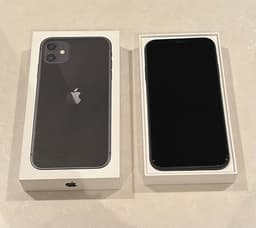 iPhone 11 64 GB svart
