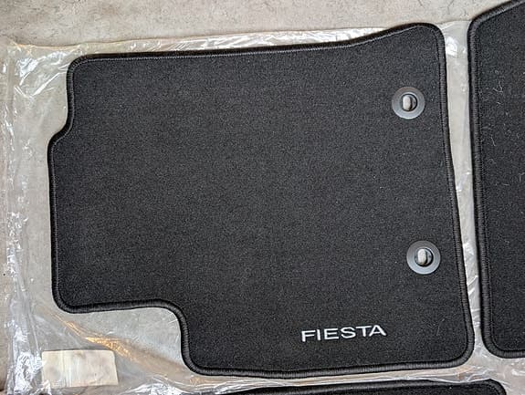 Ford Fiesta bilmattor original tyg