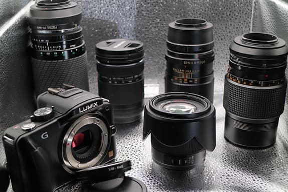 Panasonic Lumix DMC-G3 digital systemkamera svart