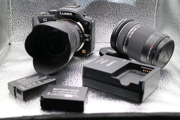 Panasonic Lumix DMC-G3 digital systemkamera svart