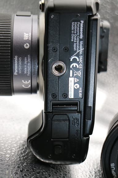 Panasonic Lumix DMC-G3 digital systemkamera svart