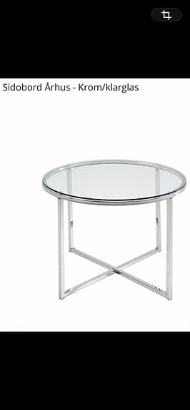 Sidobord/Glasbord Århus