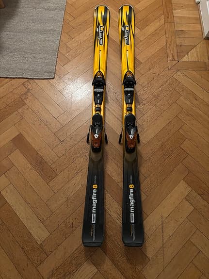 Elan Magfire 8 alpinskidor gul/svart