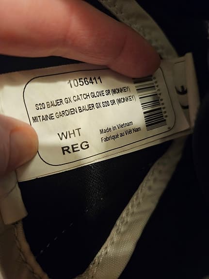 Målvaktsplock Bauer Senior