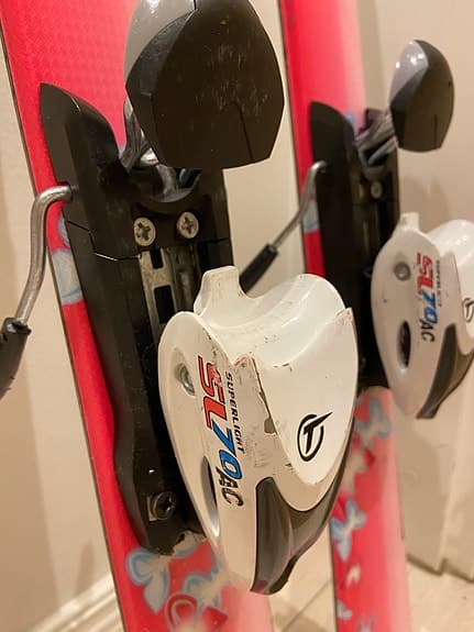 Tecno Pro SL70 AC barnskidor med bindningar rosa