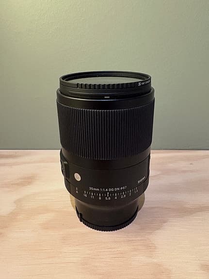 Sigma 35mm f/1,4 DG DN Art till Sony FE