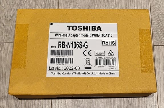 Toshiba Luftvärmepump WIFI-Modul RB-N106S-G
