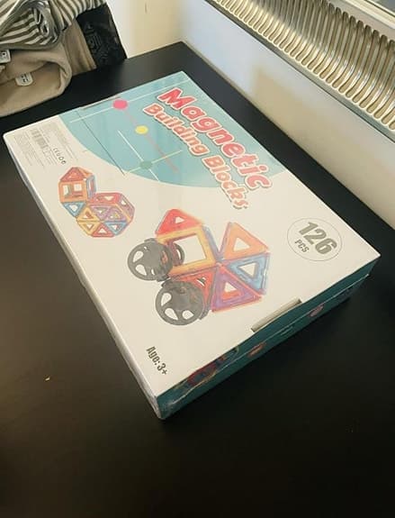 Magnetiska byggklossar barnleksaker ny oöppnad