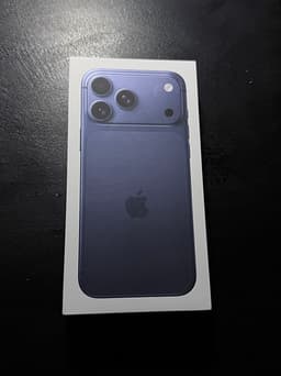 Apple iPhone 17 Pro Max 256 GB blå oöppnad