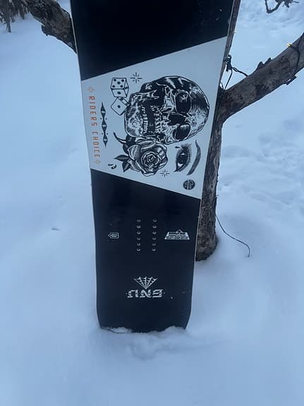 Snowboard Gnu Riders Choice 157,5cm