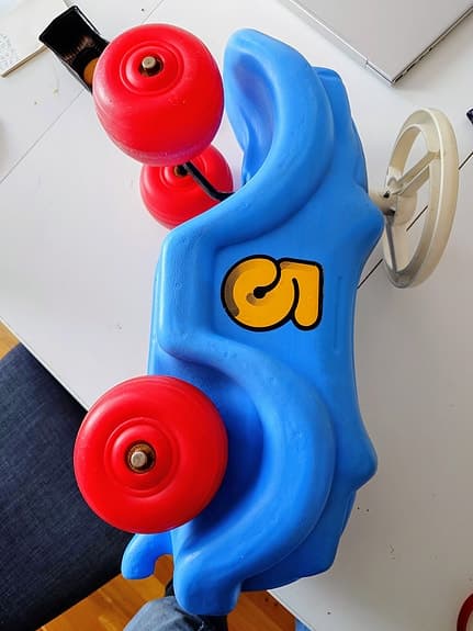 Spark-bil (typ Bobbycar)