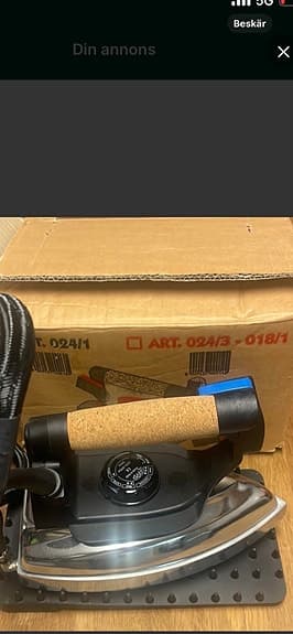 PROFESSIONELL ÅNGSTRYKJÄRN / LILIT ITALY /NY
