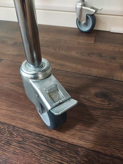 Instrument bord på hjul