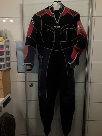 Super fin dyk dräkt