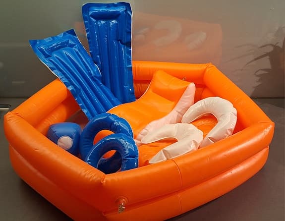 Poolset Barbie/Sindydockor