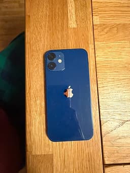 iPhone 12 mini blå