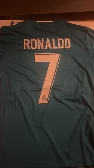 Adidas Real Madrid fotbollströja herr one size grön