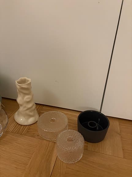 Vaser och ljuslyktor