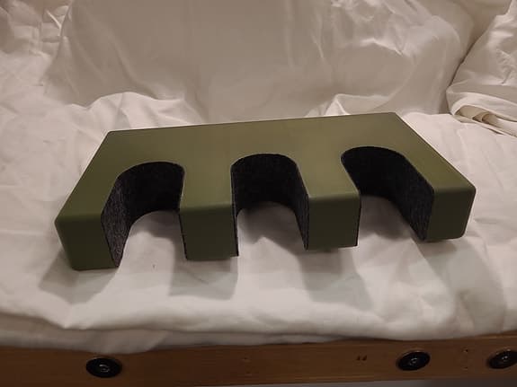 Magnetisk Vapenhållare(mörkgrön)