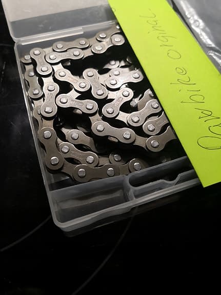 Rawbike. Bakre Kasett+Kedja