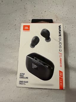 JBL Wave Buds 2 true wireless hörlurar svart