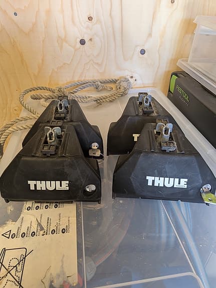 Thule Evo Flush Rail Fotsats