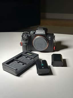 Sony A7III Kamerahus - Mycket fint skick (Låg shutter count)