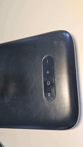 Lindby Dimmable Lamp with Time and Temperature Display