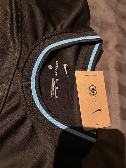 Nike Brasilien Neymar Jr fotbollströja herr M svart