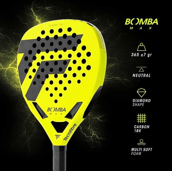 Tecnifibre Bomba Max padelracket