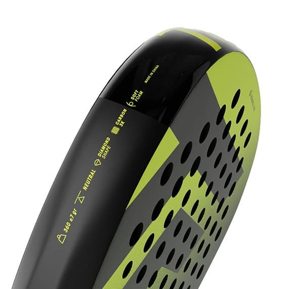 Tecnifiber Bomba X-Speed padelracket diamantform kolfiber