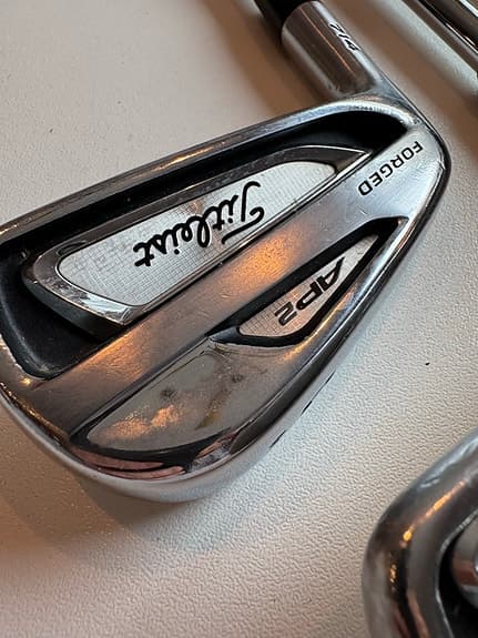 Titleist AP2 714 järnklubbor set stål vänster