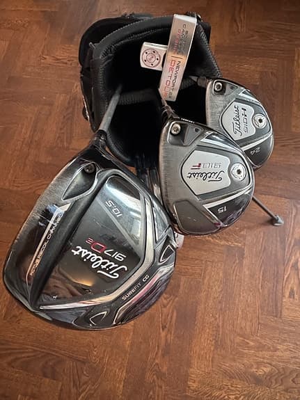 AP1 järnset med golfbag