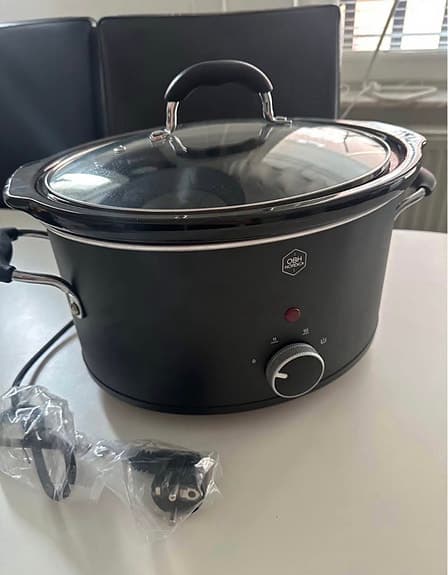 OBH Nordica slowcooker svart