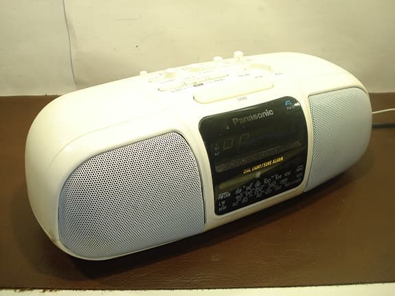 Panasonic stereoklockradio