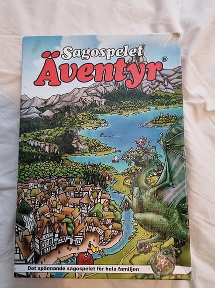Sagospel Äventyr rollspel - ospelad