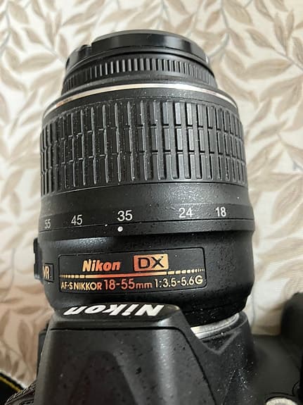 Nikon D3100 dig. systemkamera m tre NIKKOR objektiv: 18-55, 18-200 och 80-200 mm