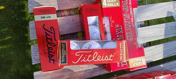 Golfbollar Nya – Blandat