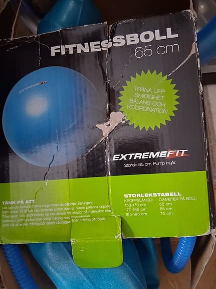 Extreme Fitnessboll 65 cm