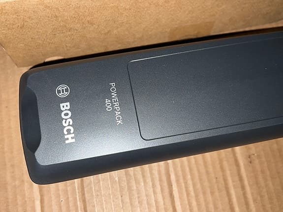 Bosch PowerPack 400 elcykelbatteri 11Ah 400Wh svart