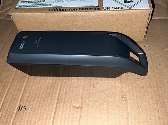 Bosch PowerPack 400 elcykelbatteri 11Ah 400Wh svart